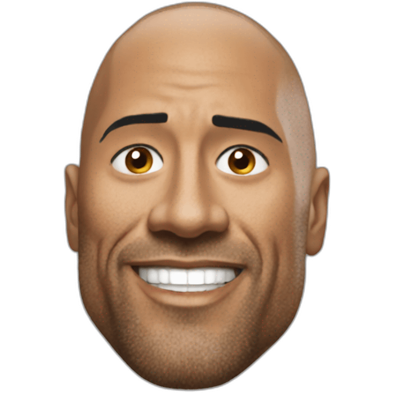 The rock emoji