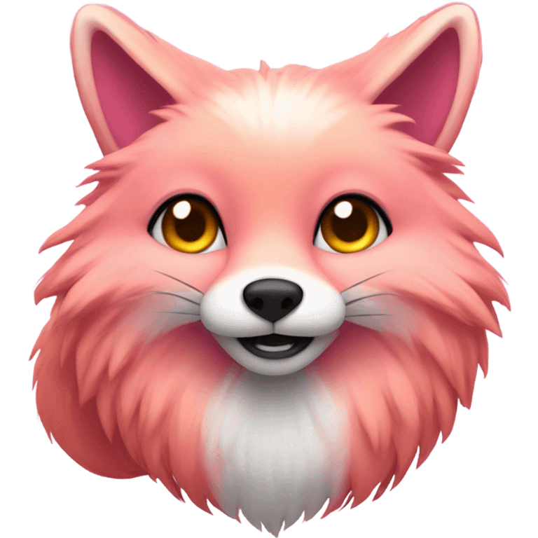 pink fox emoji