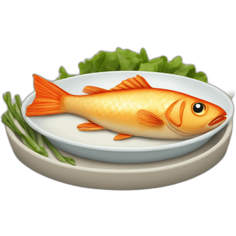 Fish supper emoji