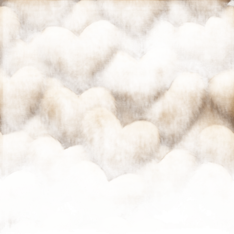 Beige fur heart emoji