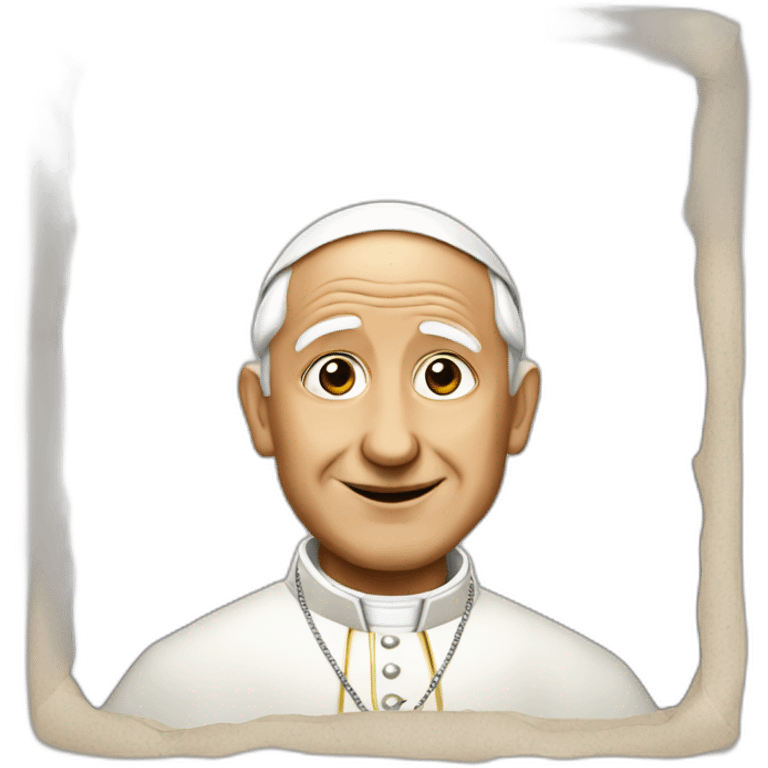 the pope emoji