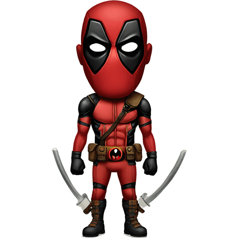 Conor Mcgregor costume Deadpool emoji