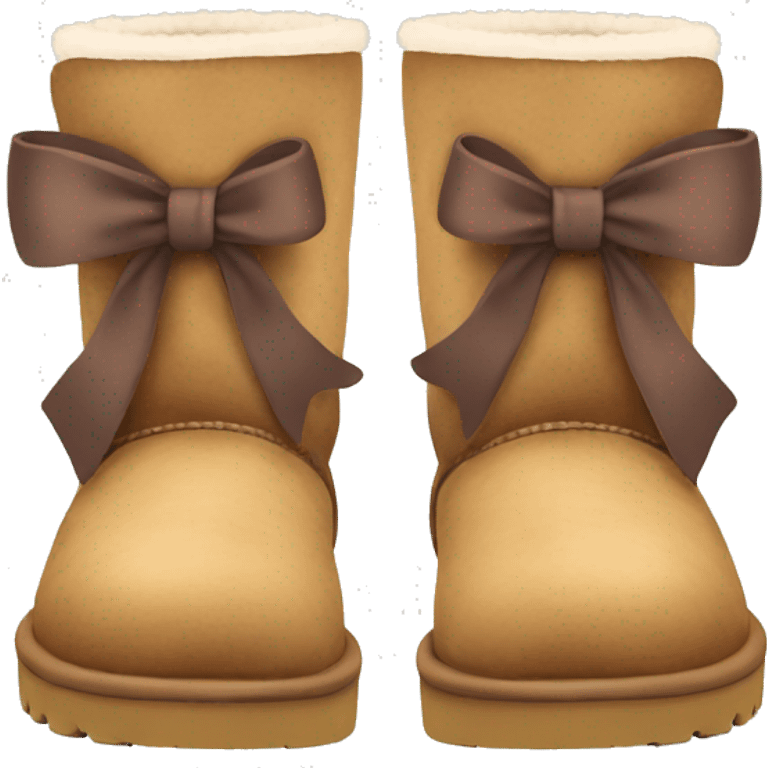 Bow Uggs  emoji