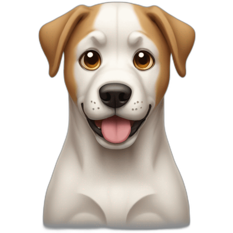 a real dog crying emoji