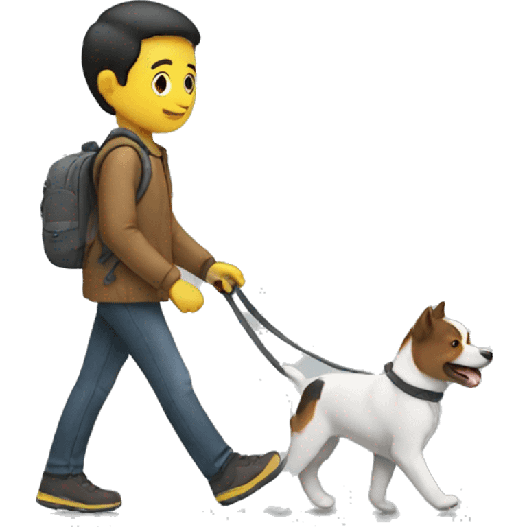 Taking a walk emoji