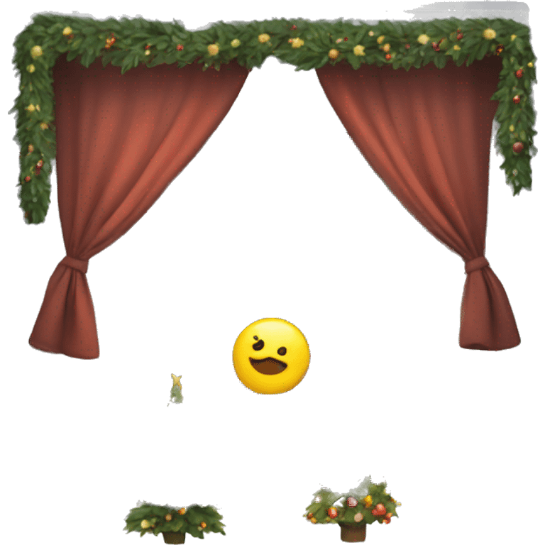 Christmas window emoji