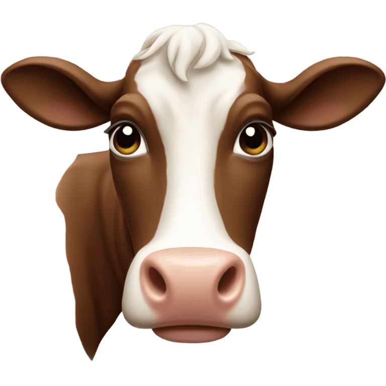 pinto cow emoji