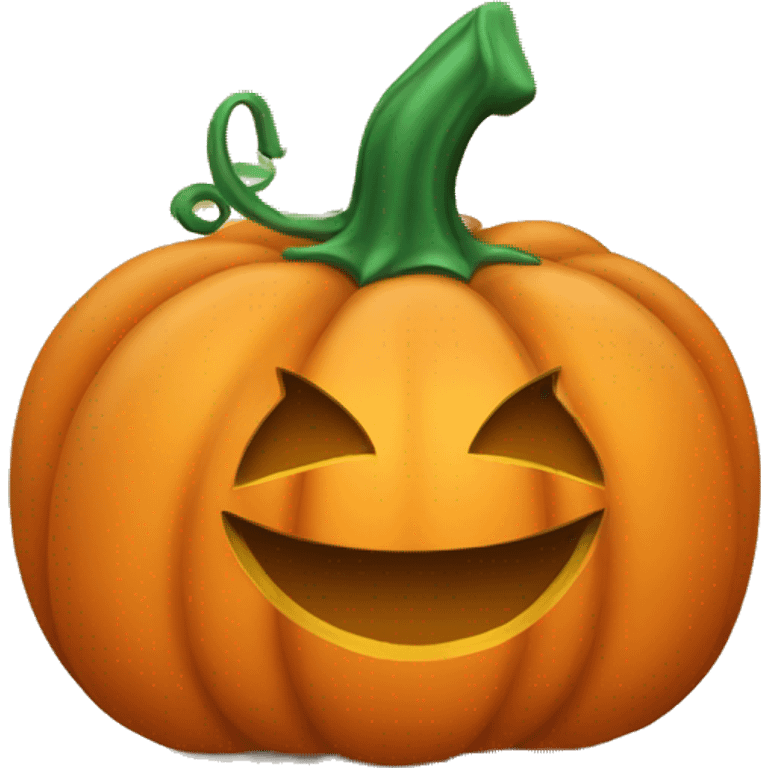 pumpkin gift box emoji