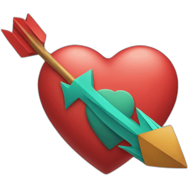 Heart with a arrow emoji