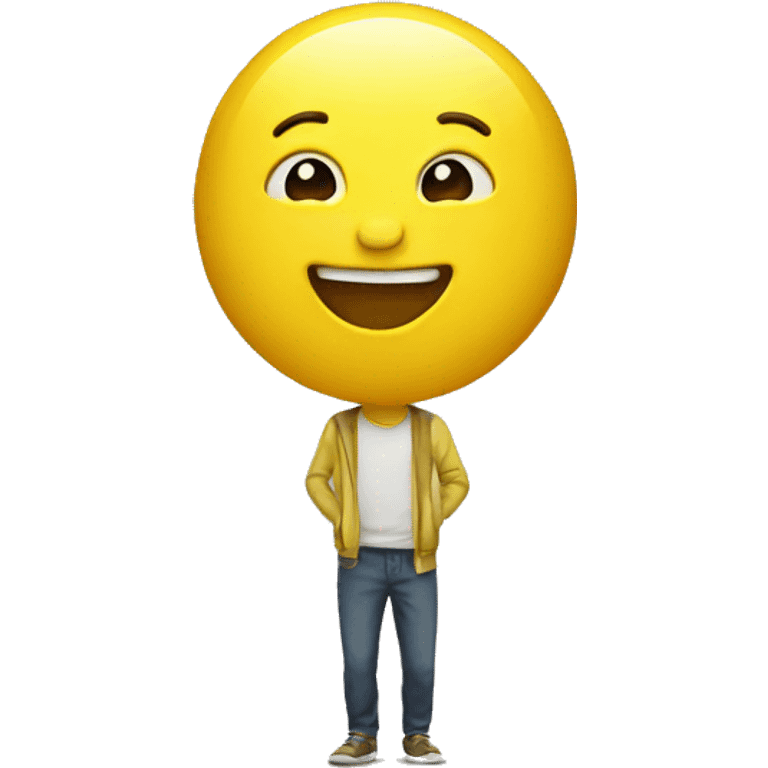 yellow guy  happy  emoji