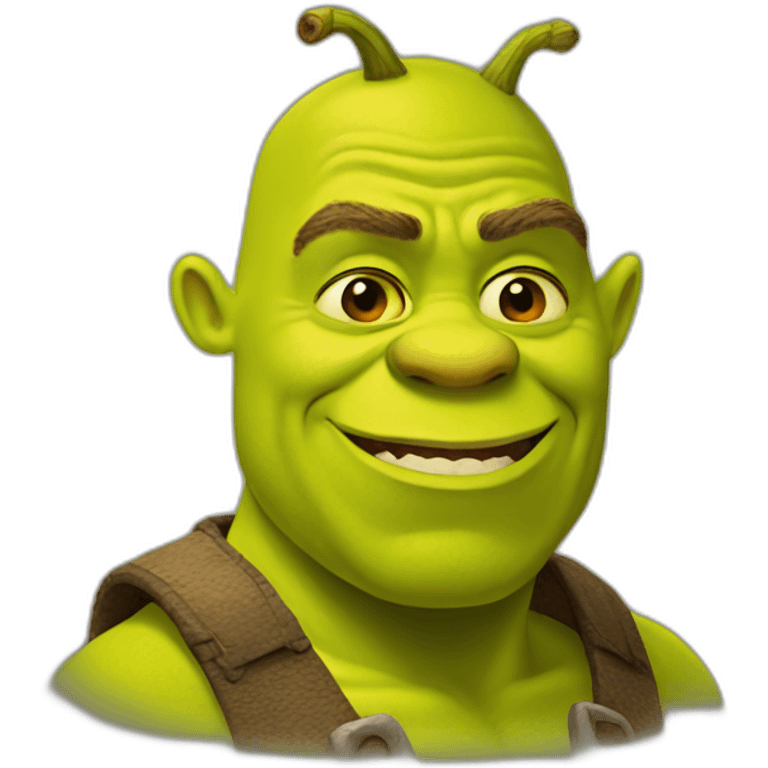 yellow shrek emoji