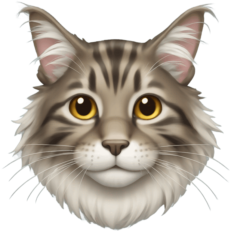 smiling Mainecoon emoji