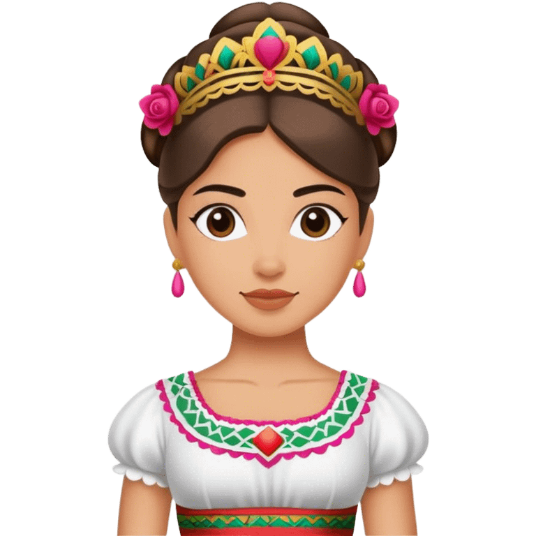 Pillates princess Mexican  emoji