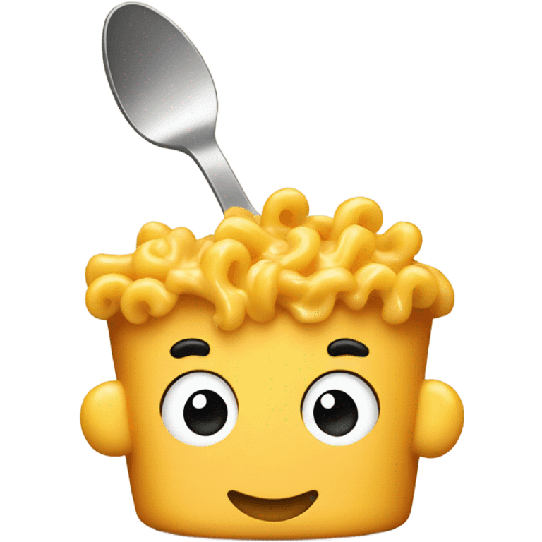 Mac and cheese emoji