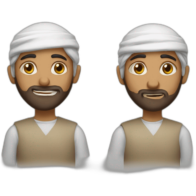 Un arabe emoji