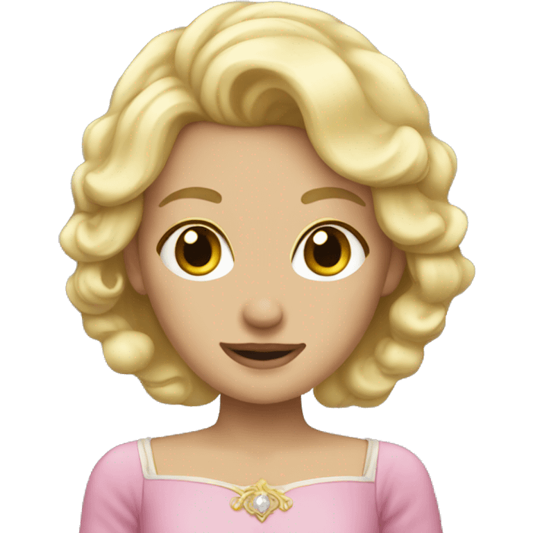 Blonde princess emoji