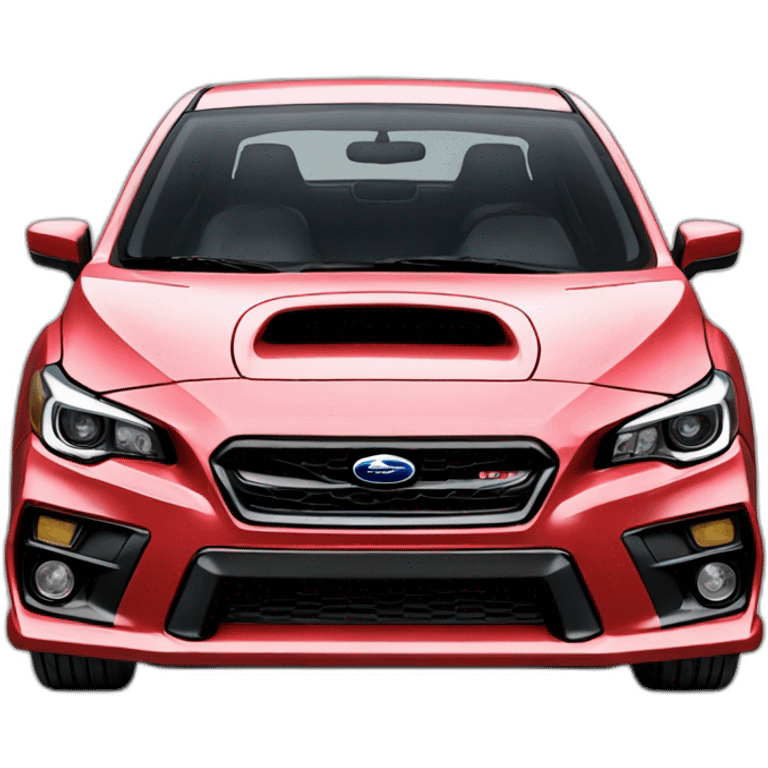 Subaru wrx hyperrealistic emoji