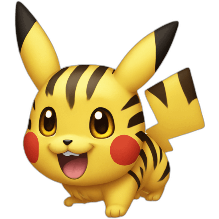 pikachu Tiger emoji