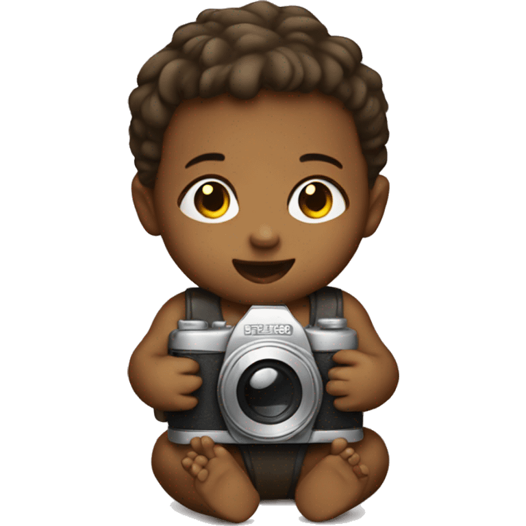 baby holding camera emoji