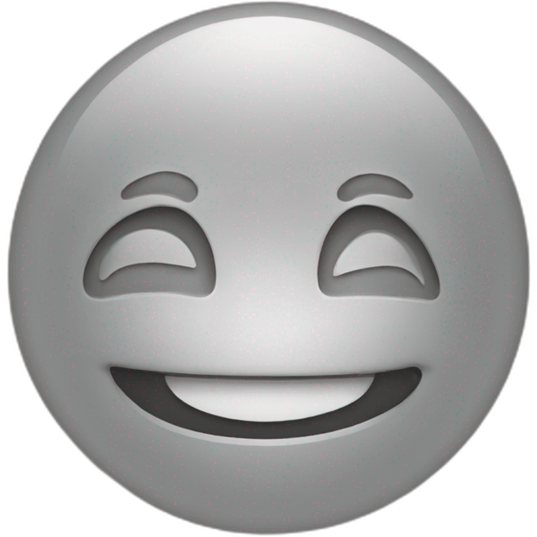 Smiley Pleure avec un sourire au coin emoji