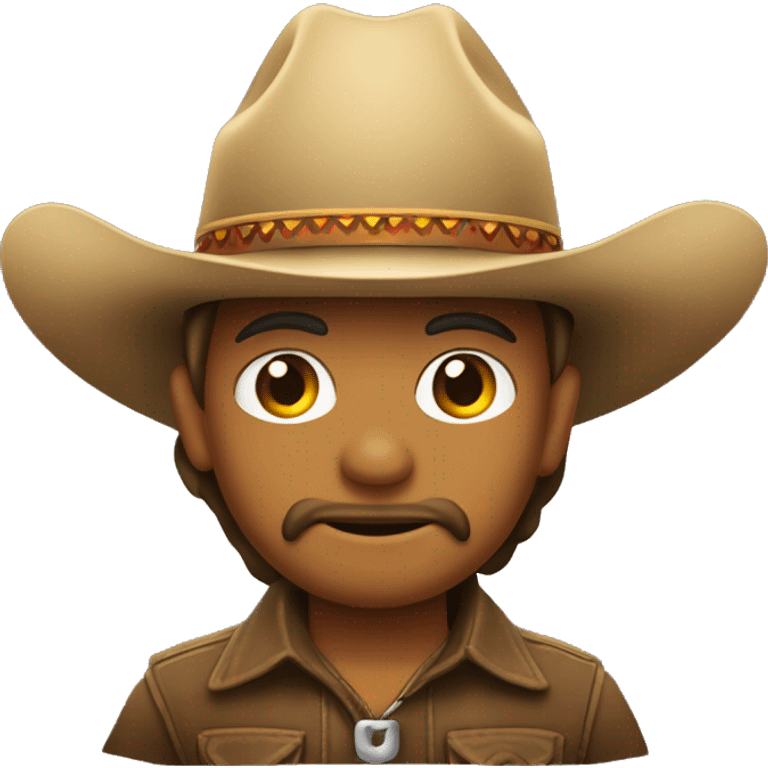 Camaron con sombrero de vaquero emoji