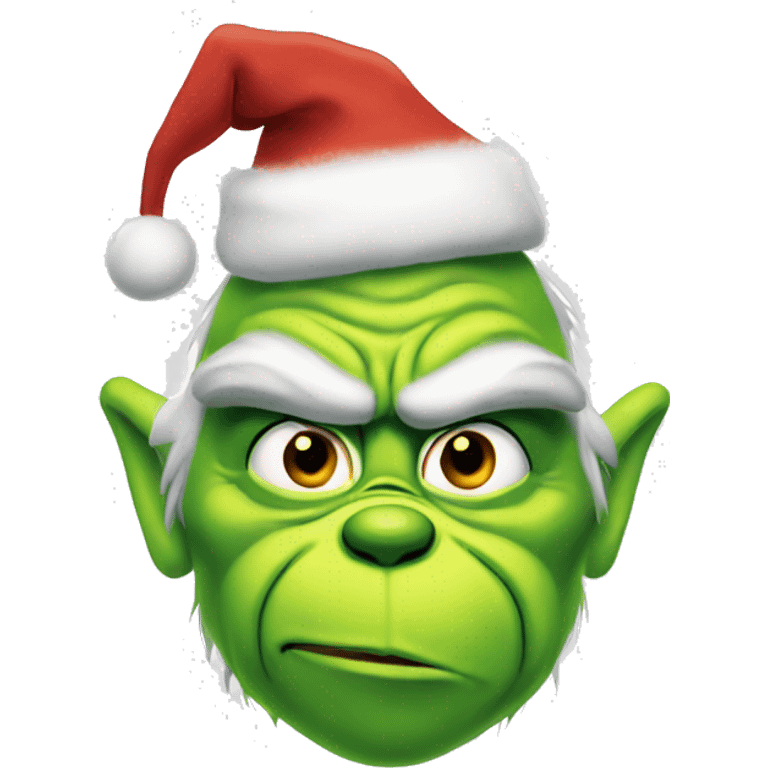 Grinch Christmas  emoji