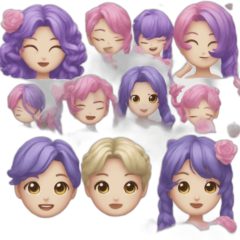 Kpop aespa logo emoji