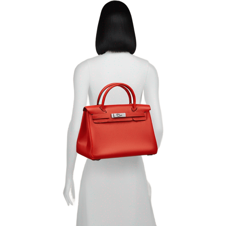 Hermes red bag emoji