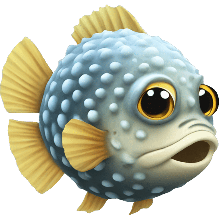 Puffer fish  emoji