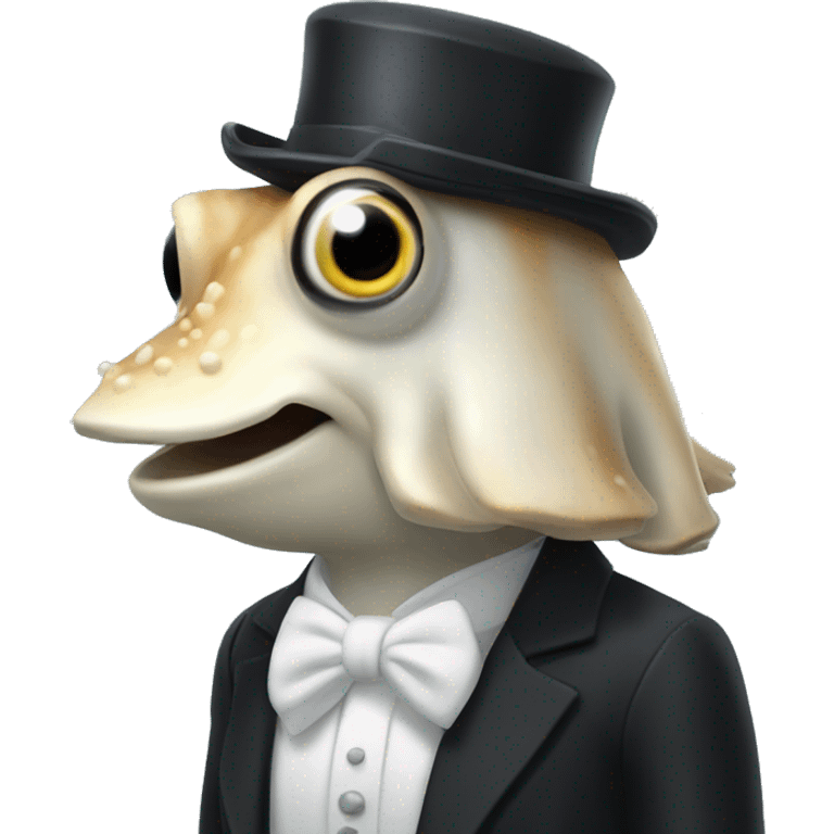 Conductor Cuttlefish  emoji