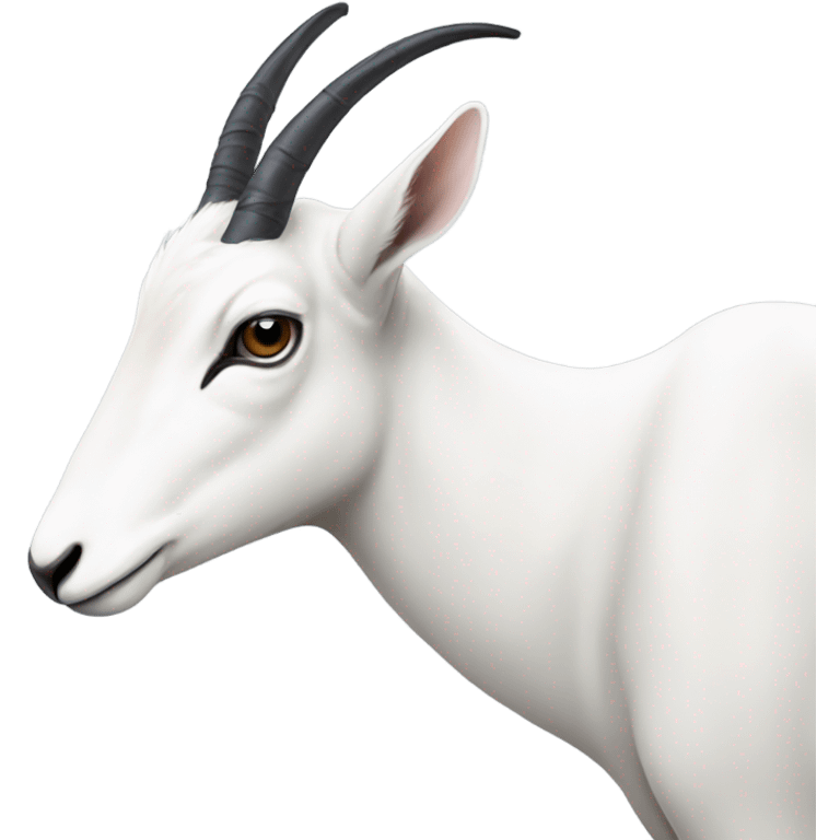 white antelope emoji