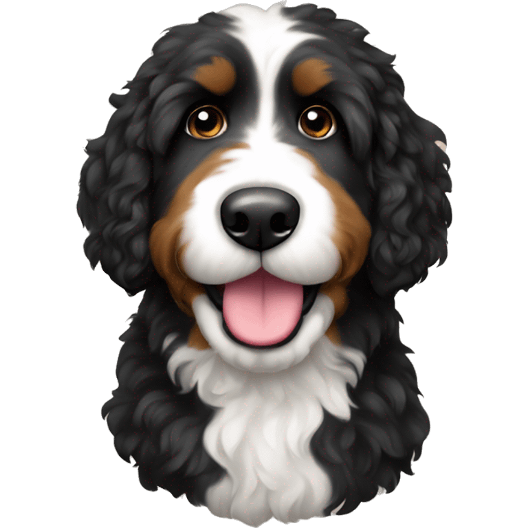 Bernedoodle  emoji