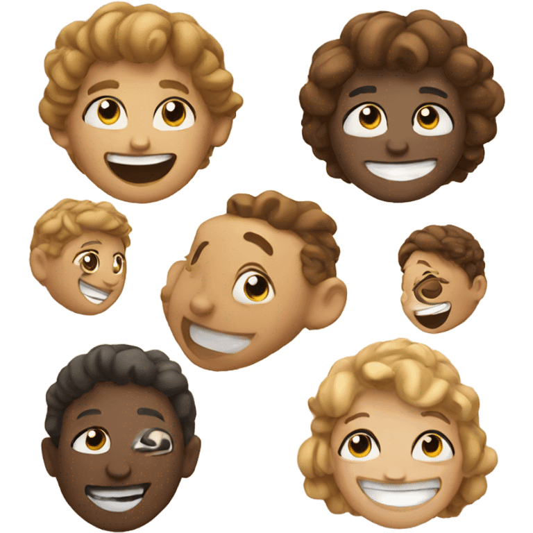 Smiling friends  emoji