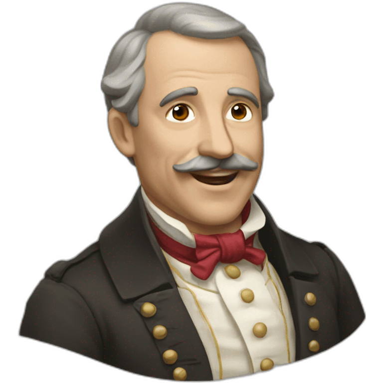 Monsieur étonné emoji