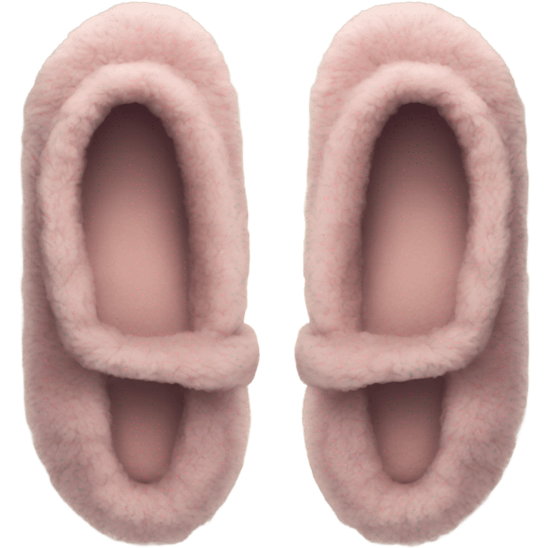 cozy slippers emoji