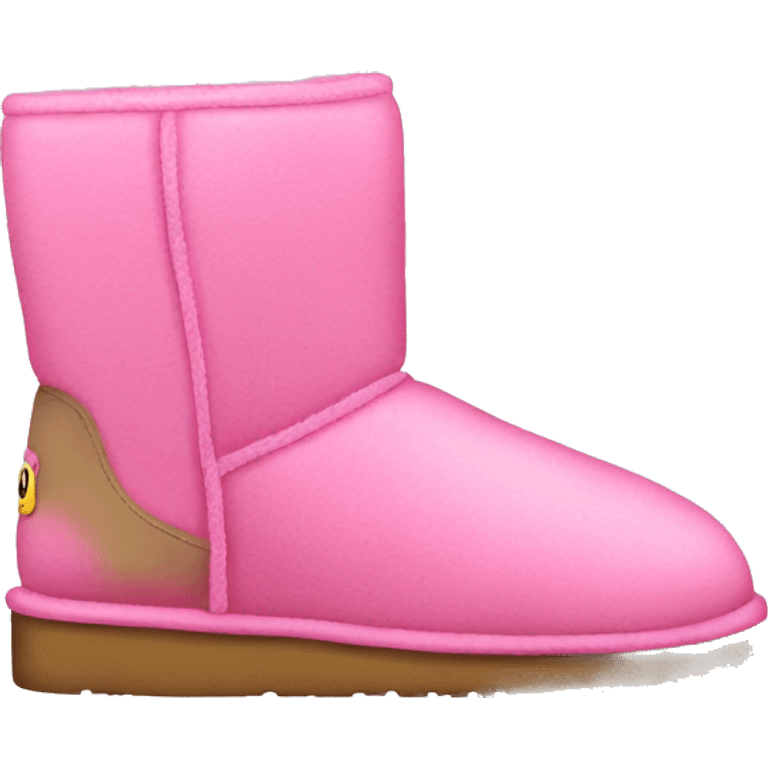 Pink Uggs emoji