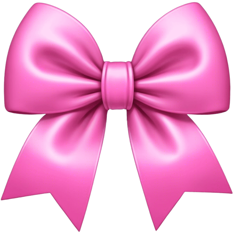 Pink bow emoji