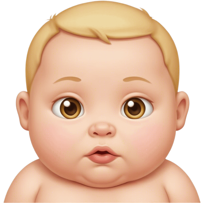 Fat baby emoji