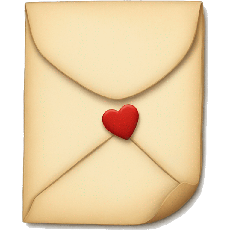 Love letter emoji