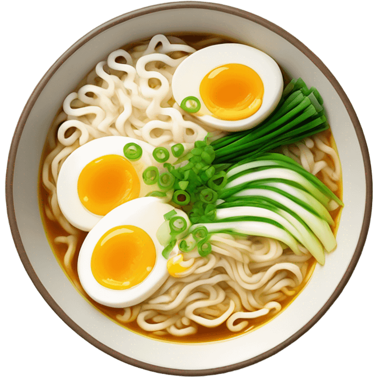 Ramen (cooked) emoji