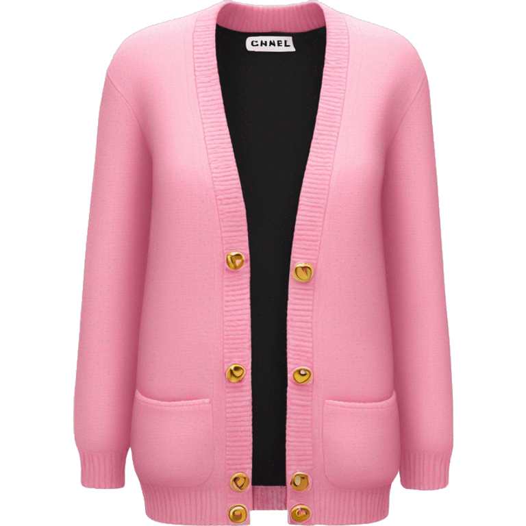 Pink chanel cardigan emoji