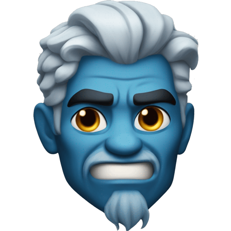 Hades de disney enfadado emoji