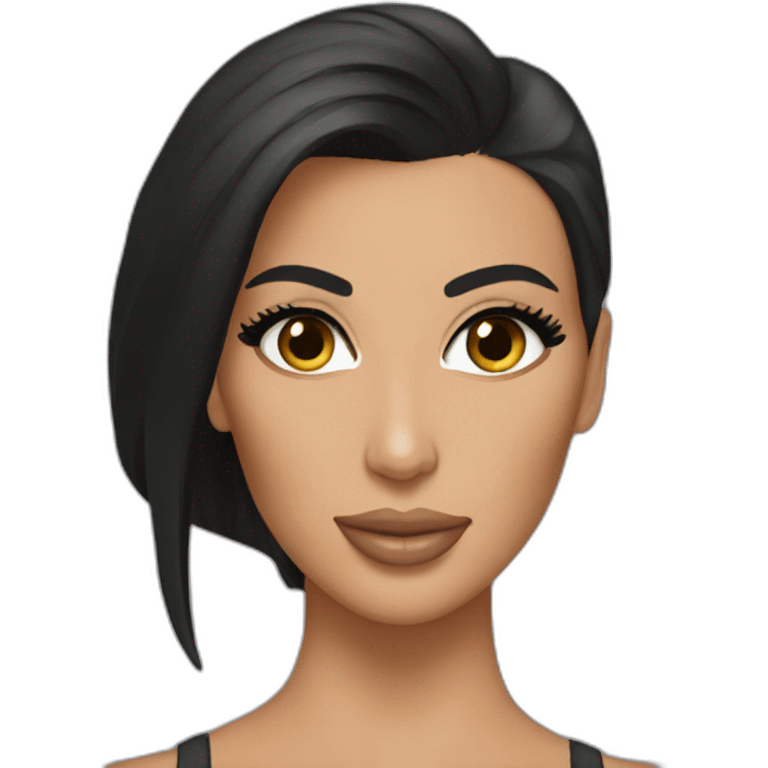 Kim Kardashian emoji