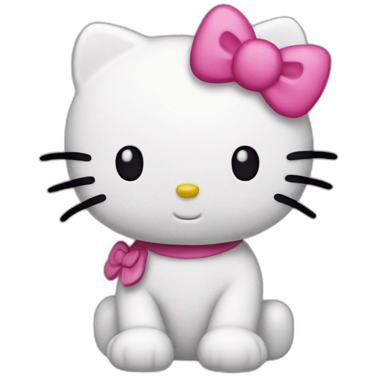 Hello kitty emoji