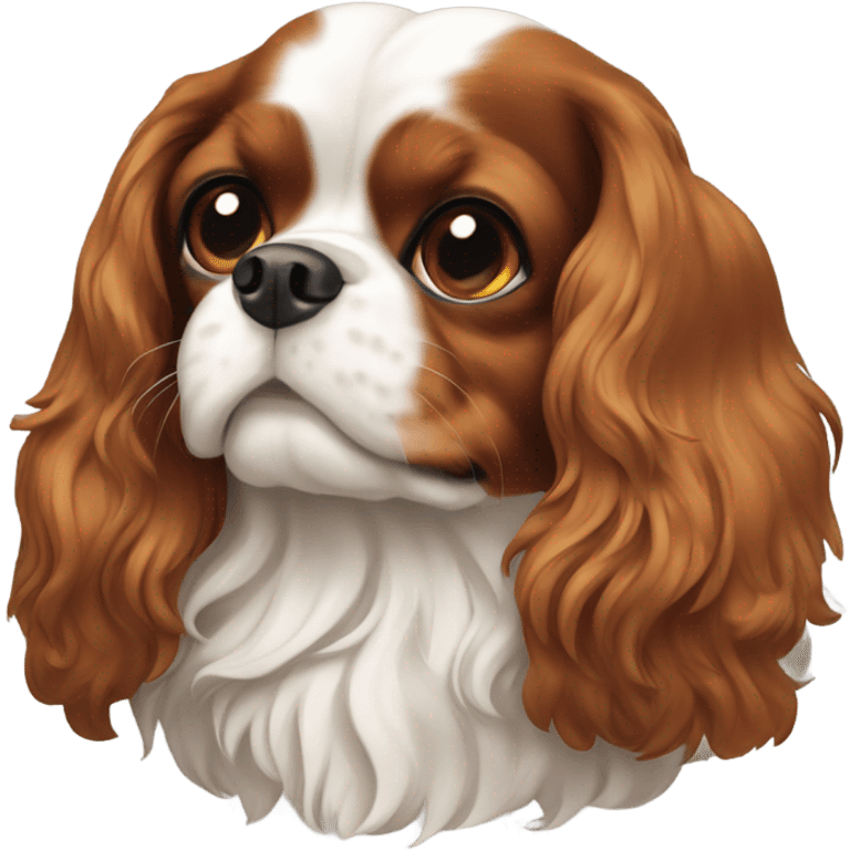 King Charles cavalier emoji