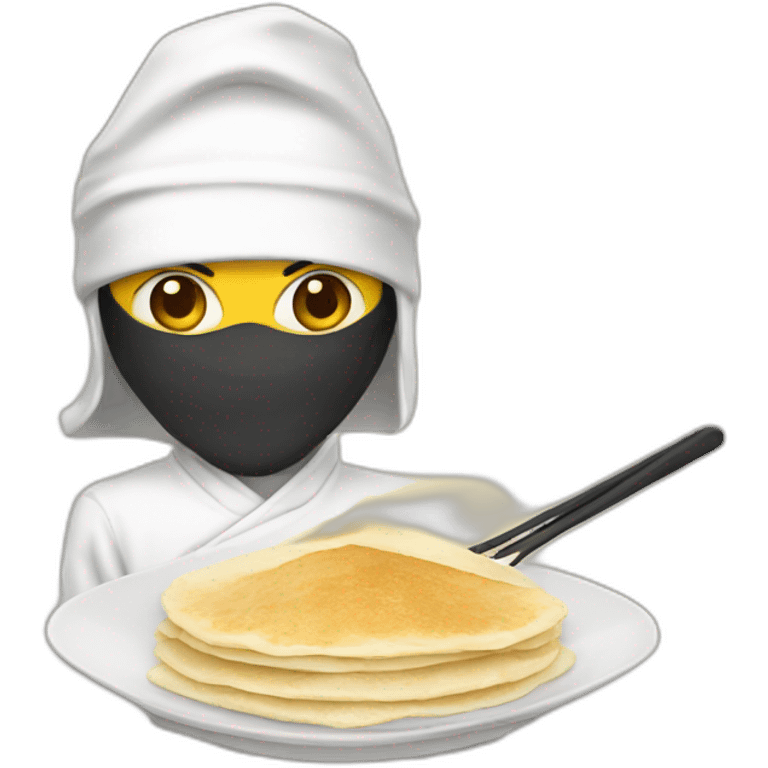 ninja-making-crepes emoji