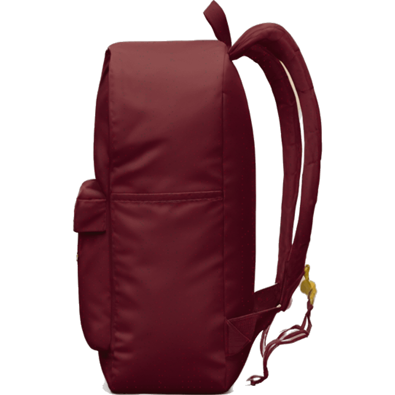 fjallraven kanken maroon bag emoji