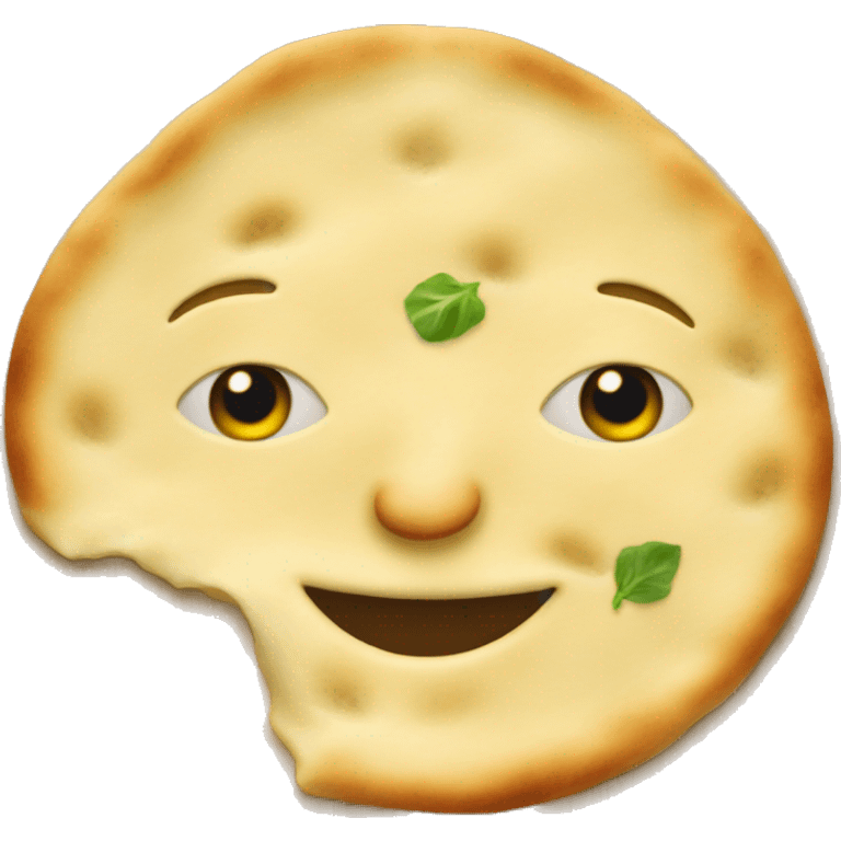 Butter Garlic Naan emoji