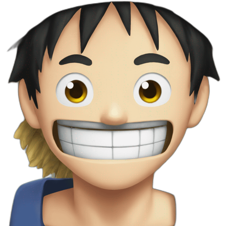 Luffy emoji