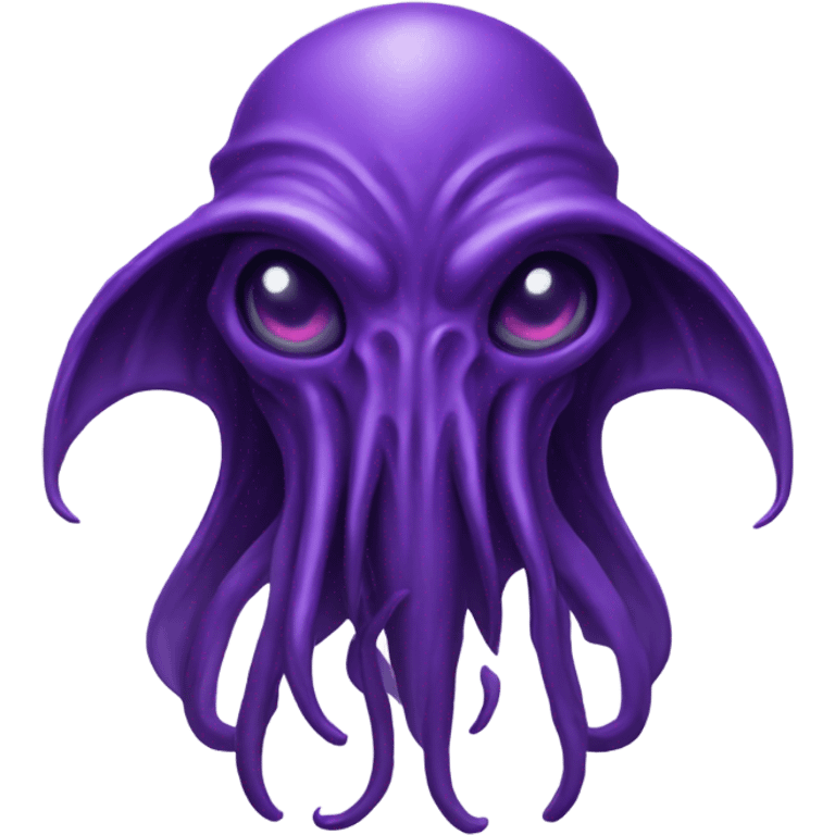 Mind flayer purple emoji